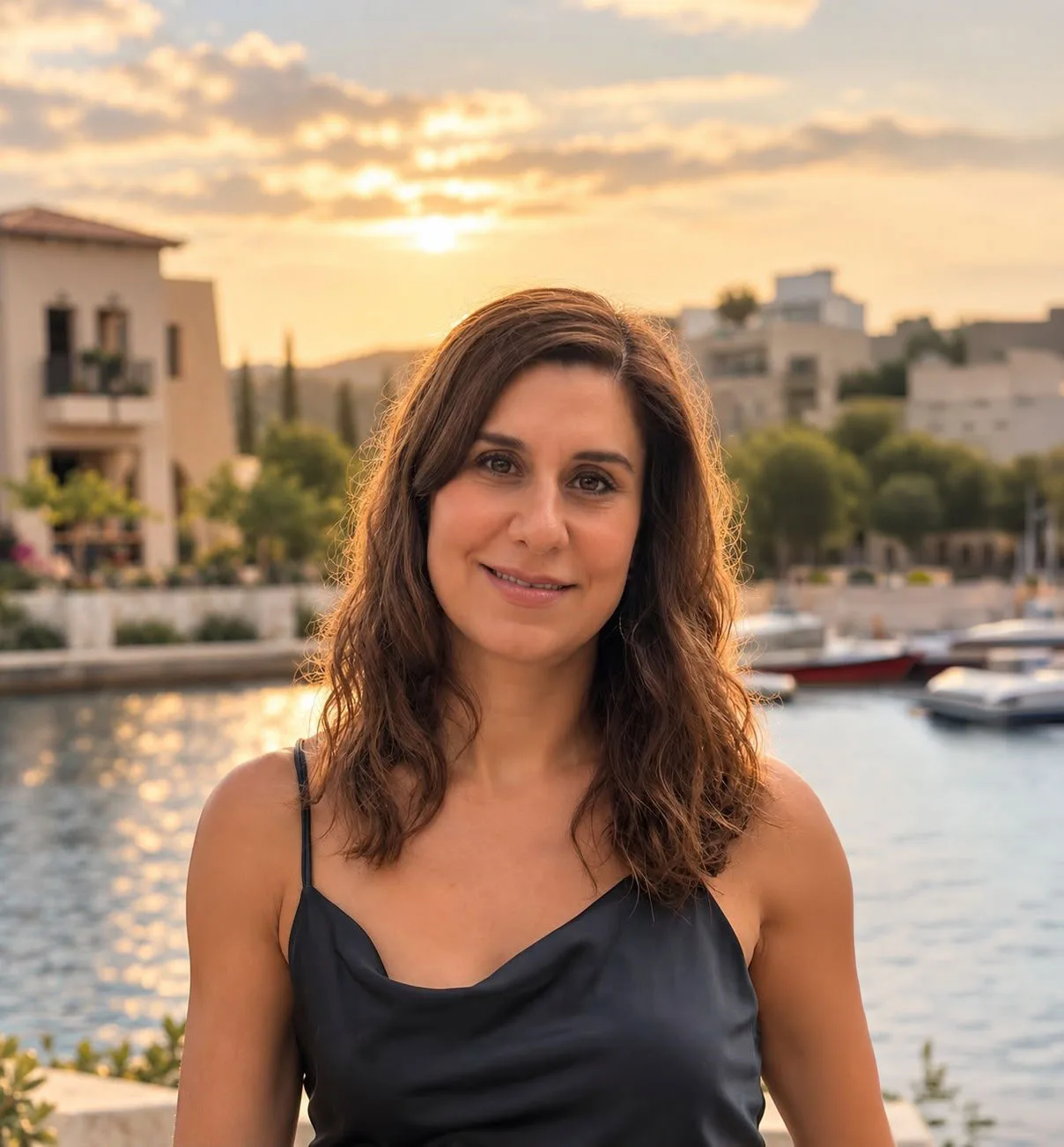 Portrait of Andriana, a qualified nutritional therapist based in North London